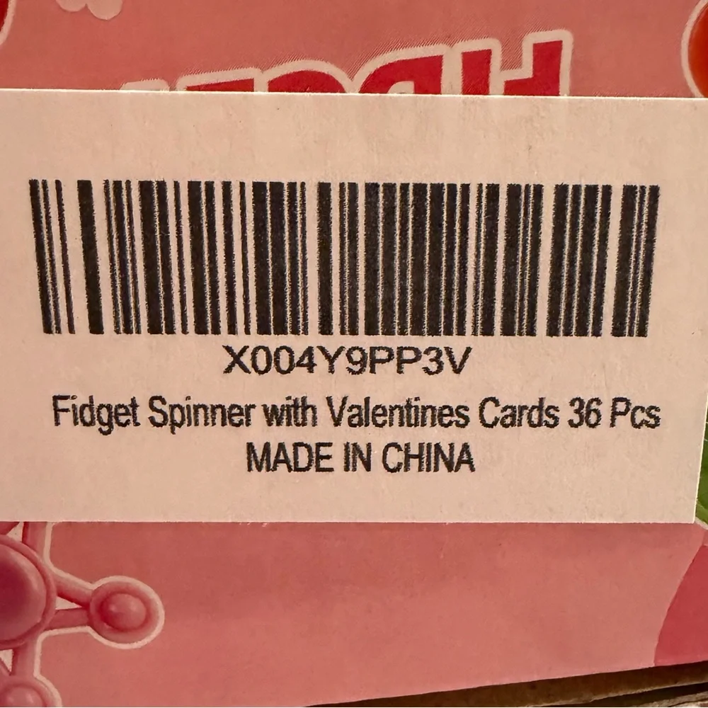 Valentine's Day Spinner Party Favors - Assorted Colors
